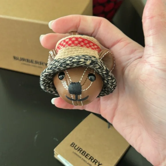 Burberry NWT Thomas the Bear Keychain - Picture 2 of 8